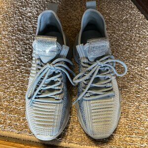 Steve Madden Blue Sparkle Sneakers